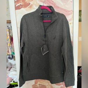 Nautica NWT half zip sweater